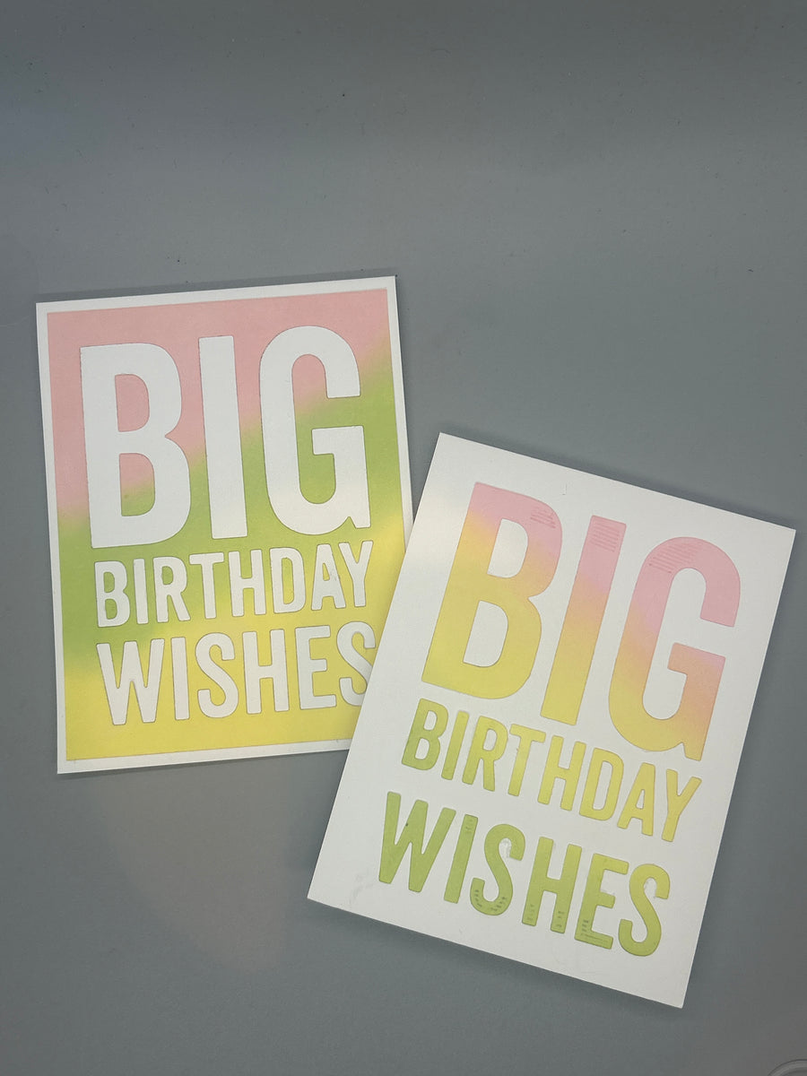 BIG Greetings!
